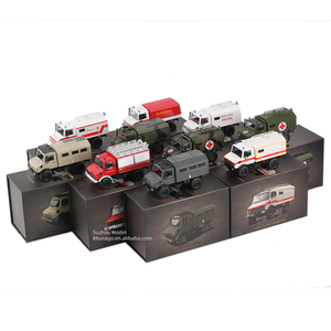 Massdi 1/64 <span class=keywords><strong>UNIMOG</strong></span> U1300L卡车模型合金汽车紧急救援车模型压铸运输车汽车收集玩具 - Product Image 1