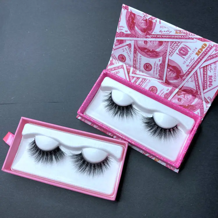 Consumer Electronics Bio-degradable Cosmetic False Eyelash Hot Pink Packaging Vendors