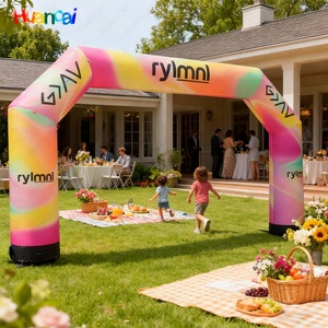 مداخل قابلة للنفخ خارجية من كلوريد البولي فينيل عالية الجودة قابلة للنفخ شعار مخصص للأحداث - Product Image 2