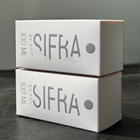 Boîtes d'emballage en papier pour cartes de peau personnalisables, équipées d'un logo en relief clair et durable