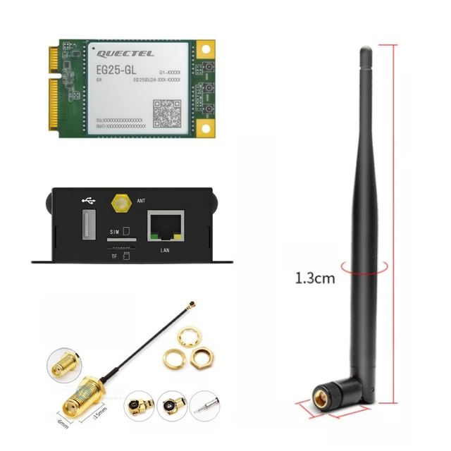 Industrial IoT Gateway Ubuntu 24.04 Linux PC With 4G LTE GPS WiFi Ethernet RS232 RS485 Industrial Modbus TCP Gateway