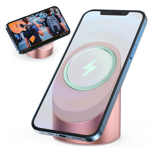 Support de chargeur Portable pour tableau de bord, station de charge en alliage d'aluminium Silicone pour <span class=keywords><strong>Magsafe</strong></span>, - Product Image 1