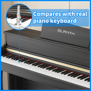 Instrumento Musical BLANTH, Piano Acústico Vertical, Piano Electrónico con Teclado de 88 Teclas - Product Image 3