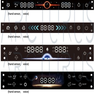 Panneau de commande tactile intelligent avec grand écran LED pour hotte de cuisine - Product Image 4