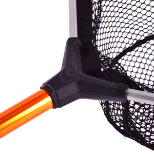 Tragbarer Aluminium-Handgriffrahmen mit Nylonbeschichtung für Salzwasser, kleines Fischerboot-Landungsnetz in verschiedenen Größen - Product Image 5