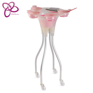 Caja de extensiones de cabello T0144 para salón de belleza, cajas para peluquero con cierre de 360 grados de rotación, color marrón - Product Image 6