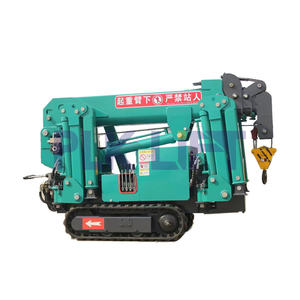 3ton 5ton Telescopic Diesel lipat Crawler Spider <span class=keywords><strong>Crane</strong></span> - Product Image 4