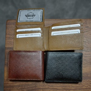 Elegant Genuine Leather <b>Mens</b> <b>Wallet</b> With Multiple <b>Card</b> Holders And Cash Compartments For Birthday Gifts And Special Occasions - Product Image 2