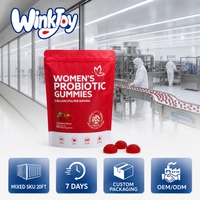 Gummies Équilibre Féminin pour Femmes Soutien Probiotique Santé Vaginale Vitamine C US ES Vente Chaude Fournisseur OEM ODM en Gros