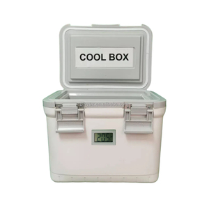 Xách tay 6L PU FOAM <span class=keywords><strong>Cooler</strong></span> <span class=keywords><strong>Box</strong></span> khóa ngoài trời Y Học & thực phẩm Giao thông vận tải <span class=keywords><strong>Cooler</strong></span> 2-8 độ 24-48 giờ làm mát cho vắc-xin - Product Image 1