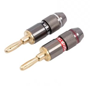 Connecteur banane <span class=keywords><strong>Monster</strong></span> Style en cuivre pur sans soudure pour amplificateur de puissance, câble de haut-parleur, fiche banane 4 mm - Product Image 3