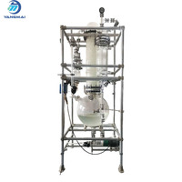 Système de lavage par neutralisation des gaz d'échappement en verre borosilicaté avec colonne d'absorption des gaz