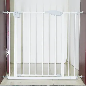 Retractable Baby Gate Child Safety Barrier Fence With Protection Feature Pet-Friendly Kids Gate For Children