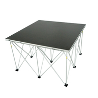Plateforme de scène avec podiums en aluminium, petite scène en aluminium pour événements de célébration
