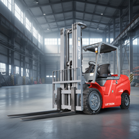 Forklift Counterbalance Listrik 3T Liftron CPD30L untuk Pengangkutan Kargo di Dermaga dan Pekerjaan Logistik Dalam Ruangan