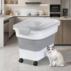 Factory Direct Sales Folding <strong>Dog</strong> <strong>Food</strong> <strong>Container</strong> Portable Moisture-proof Airtight Pet <strong>Food</strong> Bin Bulk Pricing <strong>Dog</strong> <strong>Food</strong> <strong>Container</strong> - Product Image 6