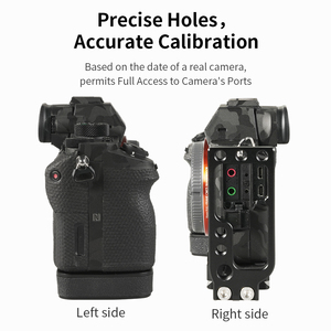 Kit de stabilisation de cage anti-vibration Selens L Plate pour appareil photo <span class=keywords><strong>Sony</strong></span> A7 <span class=keywords><strong>III</strong></span>/<span class=keywords><strong>a7R</strong></span> <span class=keywords><strong>III</strong></span>/a9 - Product Image 3