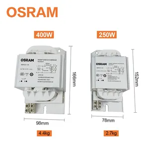 Osram-HID ballst 220-240V NG250ZT 250W HID MH HPS 램프 용 전자 밸러스트 NG400ZT 400W HID 밸러스트
