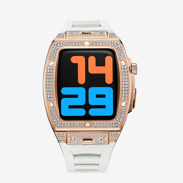 Metal I Watch DIY Modification Accessories 44MM 45MM Appl Watch Protective Case
