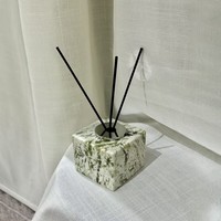 Diffuseur de parfum en marbre naturel de luxe avec logo personnalisé STONEKOCC, parfum frais longue durée, conteneur d'aromathérapie pour la décoration de la maison