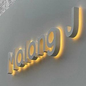 Mağaza adı kurulu tasarımlar akrilik işaretleri arkadan aydınlatmalı harfler duman dükkanı iş işareti için özel <span class=keywords><strong>Led</strong></span> işareti açık - Product Image 3