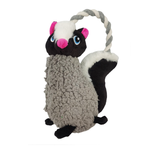 Peluche de renard des marais pour <span class=keywords><strong>chien</strong></span>, jouet couineur pour l'entraînement et le jeu des chiots - Product Image 1