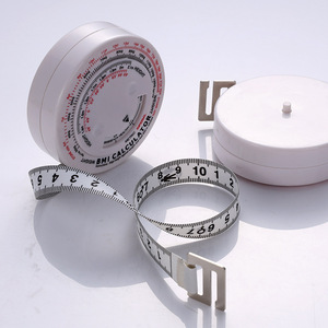 Baru 1.5-Meter plastik otomatis ditarik lingkar pinggang <span class=keywords><strong>BMI</strong></span> pita kesehatan mengukur - Product Image 2