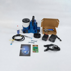 Pistola de <span class=keywords><strong>Pintura</strong></span> Inalámbrica de 2000 psi, Pulverizador de Batería Portátil de 1.5 L/min para <span class=keywords><strong>Pintura</strong></span> de Látex a Base de Agua, <span class=keywords><strong>Pintura</strong></span> para Madera, Bricolaje en el Hogar - Product Image 2