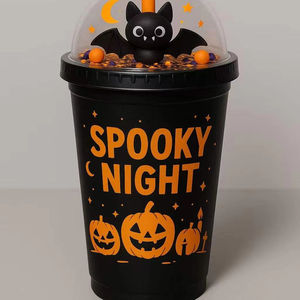 Vaso de Plástico PP de Doble Capa con Logotipo Personalizado al por Mayor, Apto para Alimentos, Impermeable, Anticorrosión, Reutilizable, Ecológico, Promocional - Product Image 1