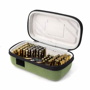Custom Carrying Hard Storage Packaging Bullet <b>Box</b> With Foam Insert, 9mm EVA Ammo Case <b>Box</b> - Product Image 2