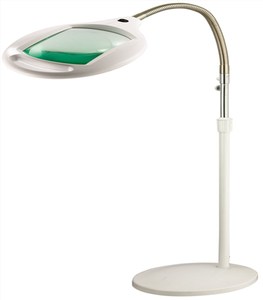 โคมไฟตั้งพื้นแบบมีแว่นขยาย LED สำหรับช่างเสริมสวย กำลังไฟ 3.5 ไดออปเตอร์ แสงเดย์ไลท์ คุณภาพระดับมืออาชีพ ลดราคาพิเศษ - Product Image 2
