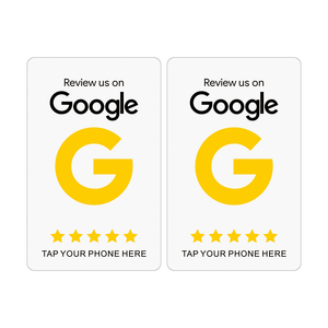 Carte intelligente NFC TapFive pour stimuler les avis Google et le marketing commercial des restaurants et des boutiques - Product Image 1