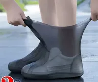 Surchaussures de pluie en caoutchouc résistantes pour bottes, idéales pour les activités de plein air, le camping et les voyages par temps de pluie