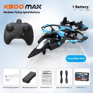 Drone Quadricoptère Télécommandé 4 Canaux en Mousse ABS, Modèle d'Avion de Chasse, Haute Définition, Alimentation Électrique, Vidéo HD 1080p - Product Image 6