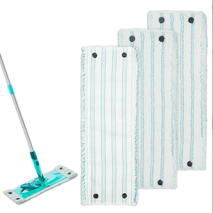 Couvercle de <span class=keywords><strong>nettoyage</strong></span> de <span class=keywords><strong>sol</strong></span> en microfibre réutilisable FF2923 de haute qualité tête de vadrouille humide et sèche adaptée aux tampons de vadrouille en microfibre <span class=keywords><strong>Leifheit</strong></span> M - Product Image 6