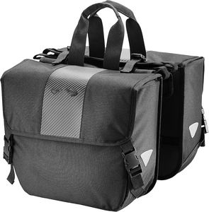 Échantillon gratuit, sacoche arrière réfléchissante de grande capacité, accessoire de vélo imperméable avec feu arrière durable pour la conduite à vélo - Product Image 2