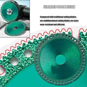 <span class=keywords><strong>Lame</strong></span> de coupe multifonctionnelle en <span class=keywords><strong>diamant</strong></span> composite, disque de coupe pour Dekton, maçonnerie, plastique, tuyaux PVC, <span class=keywords><strong>lame</strong></span> de meuleuse de 4 pouces, outils pour carrelage - Product Image 3