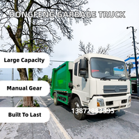 Camion compacteur de déchets diesel manuel 4x2 Dongfeng Home, prix d'usine, fournisseur
