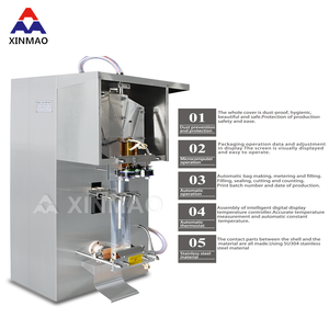 <span class=keywords><strong>Machine</strong></span> d'emballage de sachets d'eau XINMAO de bonne qualité, machines de fabrication de sacs, <span class=keywords><strong>machine</strong></span> de remplissage et d'emballage d'eau minérale pure en PE - Product Image 6