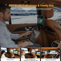 Système de divertissement pour sièges arrière OEM compatible Maybach pour Mercedes Classe GLS |   Moniteur de tablette Android avec lumière ambiante |   Sans perçage