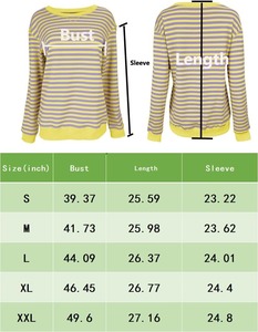 Sweat-shirt à col rond en tricot ultra doux pour femmes coupe décontractée couleur unie respirant écologique pour une utilisation en hiver - Product Image 6