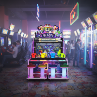 Machine d'arcade de tir à l'eau pour 4 joueurs, prix d'usine, machine de jeu vidéo d'arcade de tir à l'eau, vente chaude
