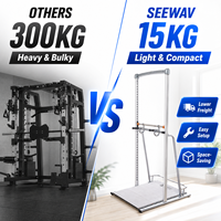 Distributeurs mondiaux recherchés pour la nouvelle station de musculation renforcée pour salle de sport à domicile avec barre de traction robuste et support de stabilité