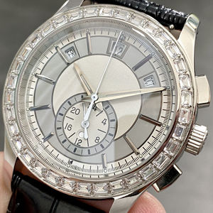 Reloj de Lujo de Grado 5A para Negocios, Calendario Anual, Movimiento Automático, Caja de Acero Inoxidable, Esfera Gris, Reloj para Negociaciones Formales - Product Image 2