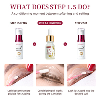ICONSIGN Lash Lift Step 1.5 Huile de Luxe Équilibrante PH Soin Nourrissant pour Cils et Sourcils Traitement de Permanente Entre Adoucissement et Fixation