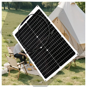 Panneau solaire flexible monocristallin 20W, efficacité 19,5%, pour banques d'alimentation/portables de camping/extérieur, situations d'urgence APH-P - Product Image 6