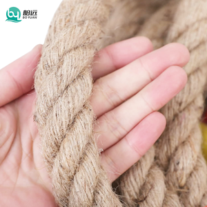 Cordage marin en <span class=keywords><strong>chanvre</strong></span>, manila et jute résistant à l'eau salée pour amarrage, fourni par l'usine de cordes Boyuan Ship Boat Rope. - Product Image 4
