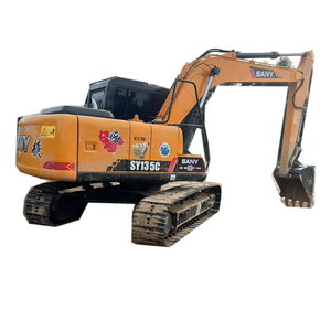 Excavadora de orugas hidráulica Sany 135 de segunda mano original a la venta a precio bajo - Product Image 1