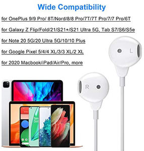 NOUVEAU Écouteurs Offre Spéciale Type-C Écouteurs filaires Stéréo Type C <span class=keywords><strong>Casque</strong></span> avec micro pour Iphone 15 - Product Image 4