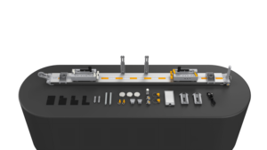 Динамическая тележечная система с двумя умными тележками WCY919 - Product Image 5